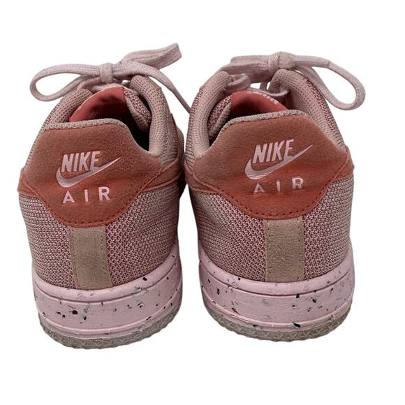Nike Air Force 1 Crater Flyknit Pink Glaze Women’s 9 Sneakers DC7273-600 - Picture 2 of 9